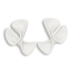 Kõrvarõngad Cuo 2,5cm valge