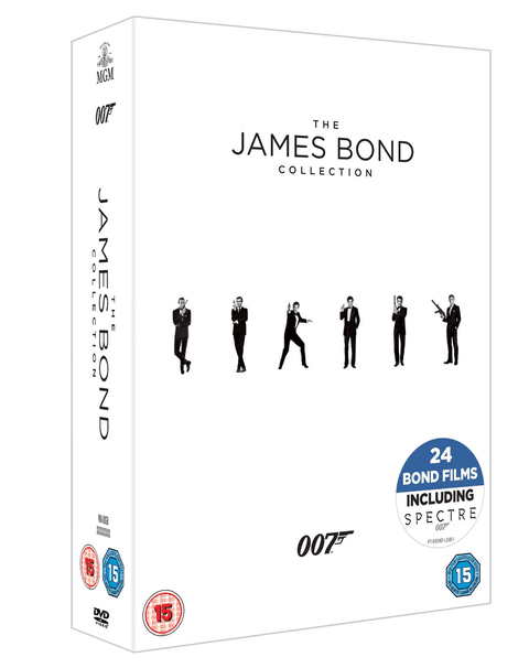 DVD The James Bond Collection (24 Films)