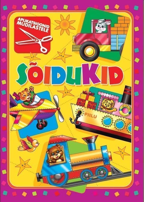 Sõidukid. Aplikatsioonid mudilastele