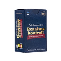 Seltskonnamäng Reaalsuskontroll 5. Elukogenud inimesele