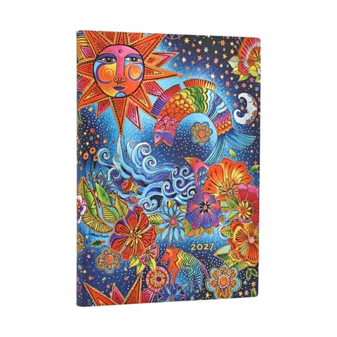 2027 Paperblanks Märkmik  12-kuud Flexis Celestial Magic