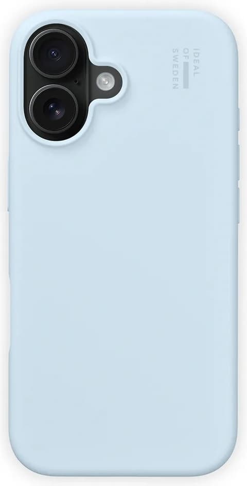 Silicone Case iPhone 17 - Light Blue MagSafe