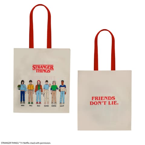 Tekstiilkott Stranger Things - Friends Don´t Lie