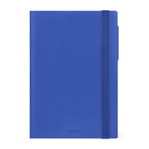 Legami 26/27 kalendermärkmik 16-kuud KESKMINE NÄDAL Eclectic blue