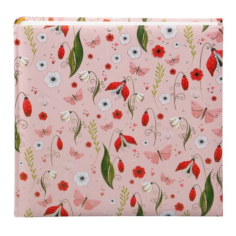 Fotoalbum Secret Garden 25x25 60l roosa