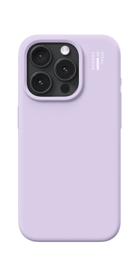 Silicone Case Magsafe iPhone 15 Pro - Lavender Milk