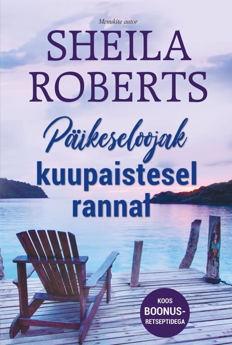 Päikeseloojak kuupaistesel rannal