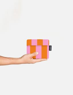 Kott Notabag - Orange/Pink Stripes