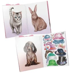 TOPModel Kleepimisraamat Riietamine 2026 Animals