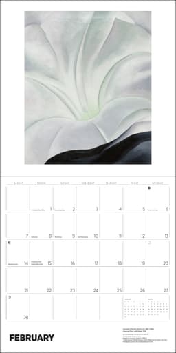 Seinakalender 2027 Georgia O´Keeffe