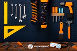 Many Mornings sokid  THE HANDYMAN-39-42