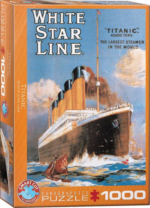 Pusle 1000 tk White Star Line Titanic