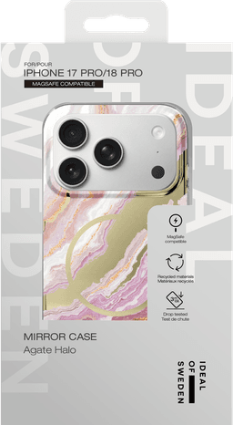 Mirror Case iPhone 17 Pro/18 Pro - Agate Halo MagSage