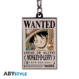 Võtmehoidja ONE PIECE - "Wanted Luffy"