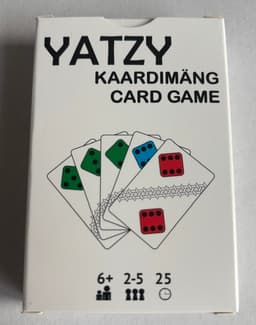 Kaardimäng "Yatzy kaardimäng"