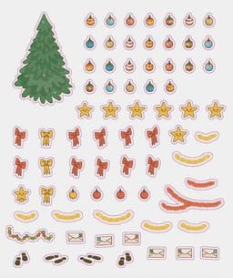 Cozy Christmas: Over 500 Reusable Stickers!