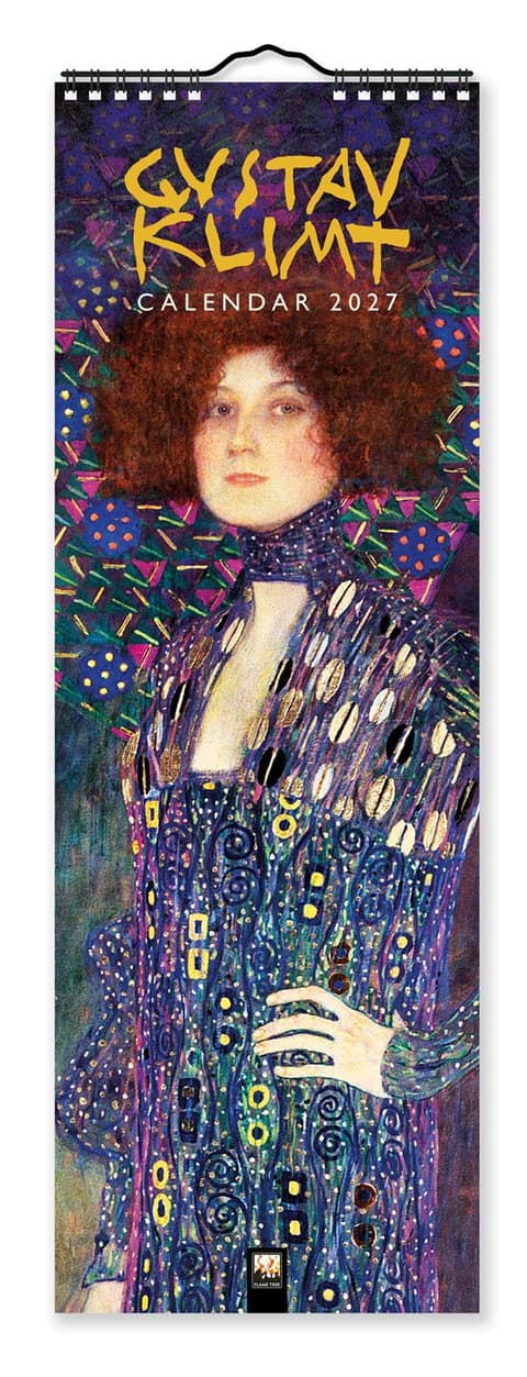 Seinakalender Gustav Klimt Slim Calendar 2027 (Art Calendar)