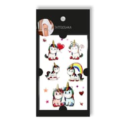 Ajutine tattoo set TATTOOSHKA "Friendly unicorn"