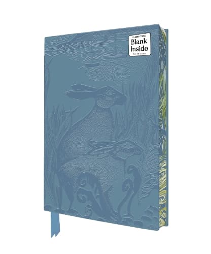 Angela Harding: Rathlin Hares Artisan Art Blank Notebook (Flame Tree Journals)
