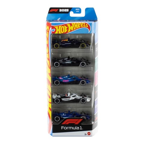 Mudelauto Hot Wheels F1 5 tk pakis