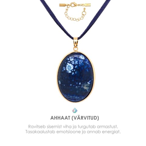 Pärlipesa Ripats Tuliahhaat DarkBlue 45x31x11mm