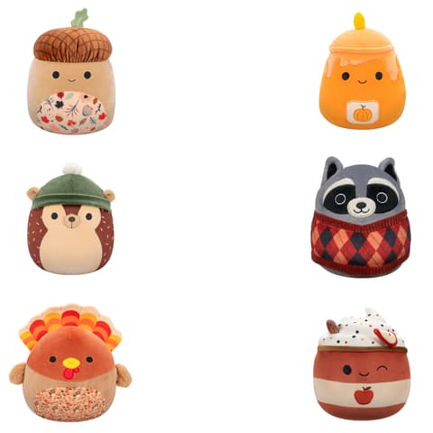 SQUISHMALLOWS Pehme mänguasi 19 cm, Harvest 2024, assortii W21