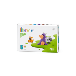 HEY CLAY voolimismass loomade valik 2, 6 tk