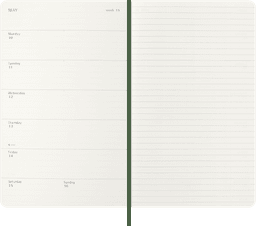 2026/2027 Moleskine Kalendermärkmik 18-kuud, Large