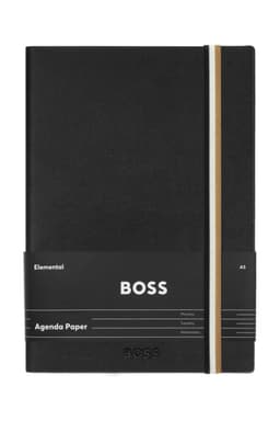 Märkmik A5 BOSS Iconic Black, nädal