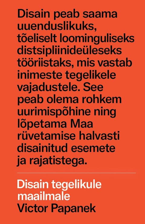 Disain tegelikule maailmale