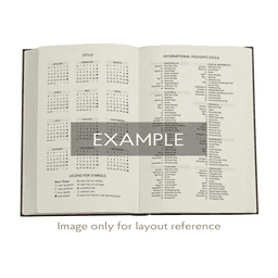 Paperblanks 2026 Kalendermärkmik Porto Slim Horizontal