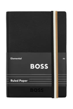 Märkmik A6 BOSS Iconic Black, jooneline sisu