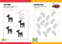 Värvimine ja mõistatused lasteaialastele. Siilike