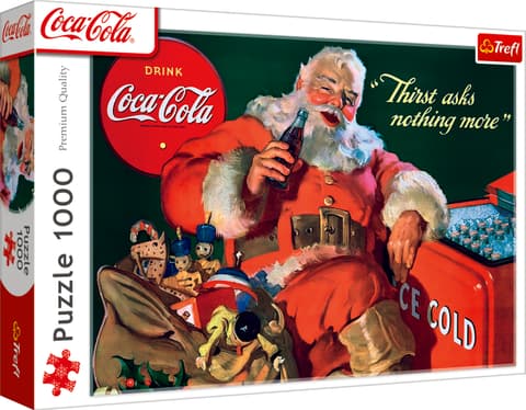 Trefl Pusle 1000 Coca-Cola: Kingitused jõuluvanalt