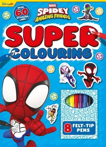 Marvel Spidey and his Amazing Friends: Super Colouring
