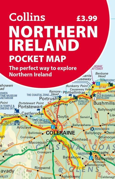 Northern Ireland Pocket Map: The perfect way to explore Northern Ireland