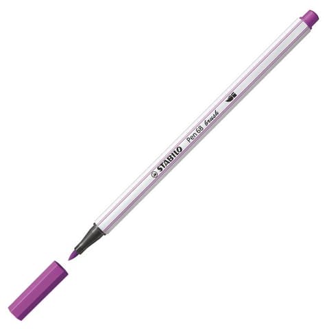 Tindipliiats Stabilo Pen 68-58 - pintselotsaga, lilla