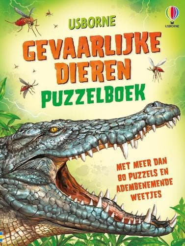 Gevaarlijke dieren puzzelboek