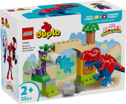 LEGO DUPLO Disney Dinosaur Spidey-Rex vs. Green Goblin