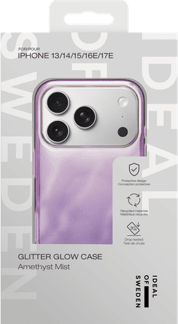 Clear Case iPhone 13/14/15/16E/17E - Amethyst Mist