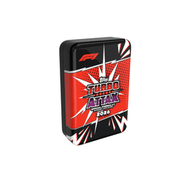 FORMULA 1 TURBO ATTAX 2026 Mega Tin komplekt