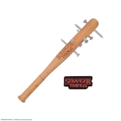 Pastapliiats STRANGER THINGS Spiked bat Pen with Pin