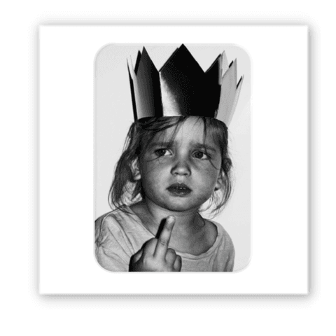 Kleebis 3D sticker "Princes mood"