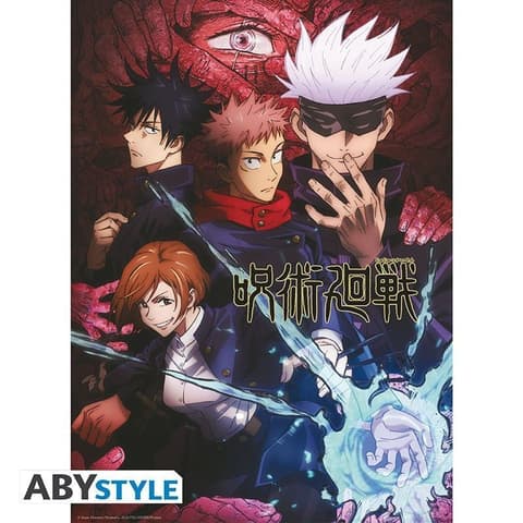Poster JUJUTSU KAISEN - Group and schools