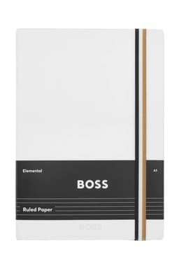 Märkmik A5 BOSS Iconic White, jooneline sisu