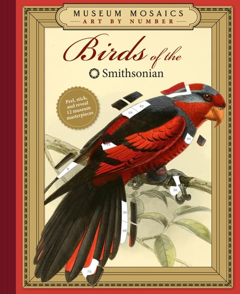 Museum Mosaics: Birds of the Smithsonian Sticker art