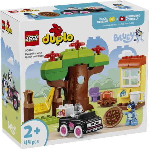 LEGO DUPLO Bluey Pitsatüdrukud Muffini ja Blueyga