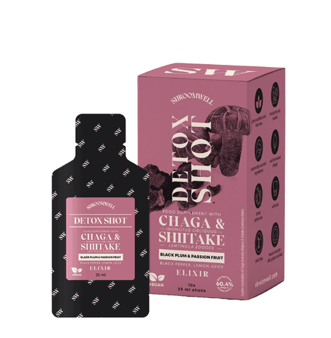 Shroomwell Detox Elixir SHOT Must ploom & Granadill 25ml