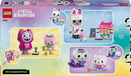 LEGO Gabby’s Dollhouse Gabby klotsidest kokkupandavad kassisõbrad