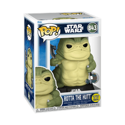 FUNKO POP! Star Wars: Mandalorian & Grogu - Rotta the Hutt (Glow)